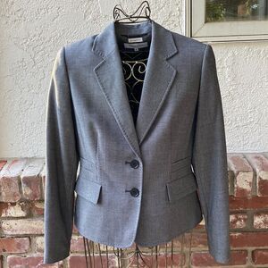 EUC Vintage Calvin Klein Fully Lined Blazer Size 6P